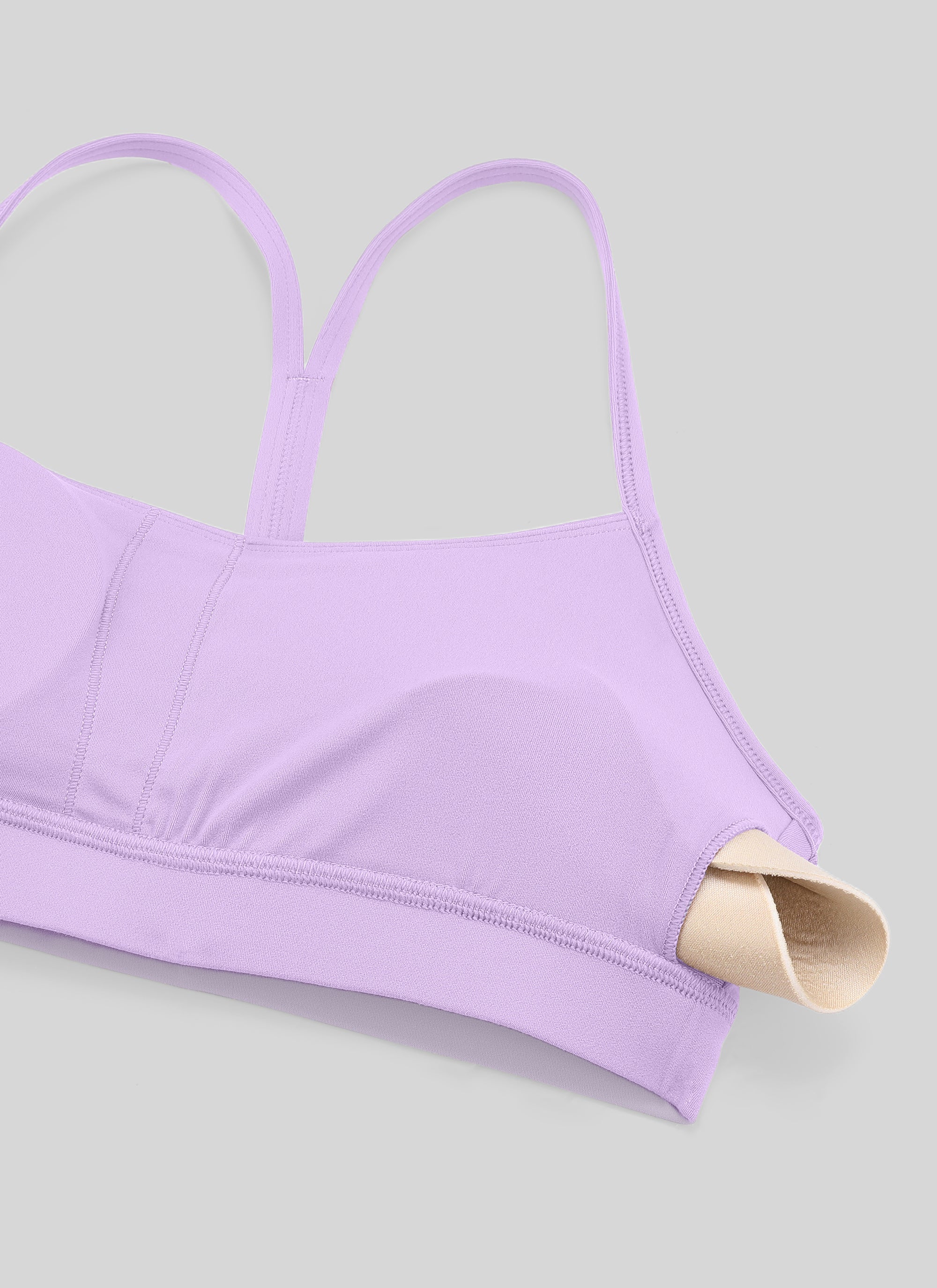 Butterluxe Y Back Spaghetti Thin Strap Bra