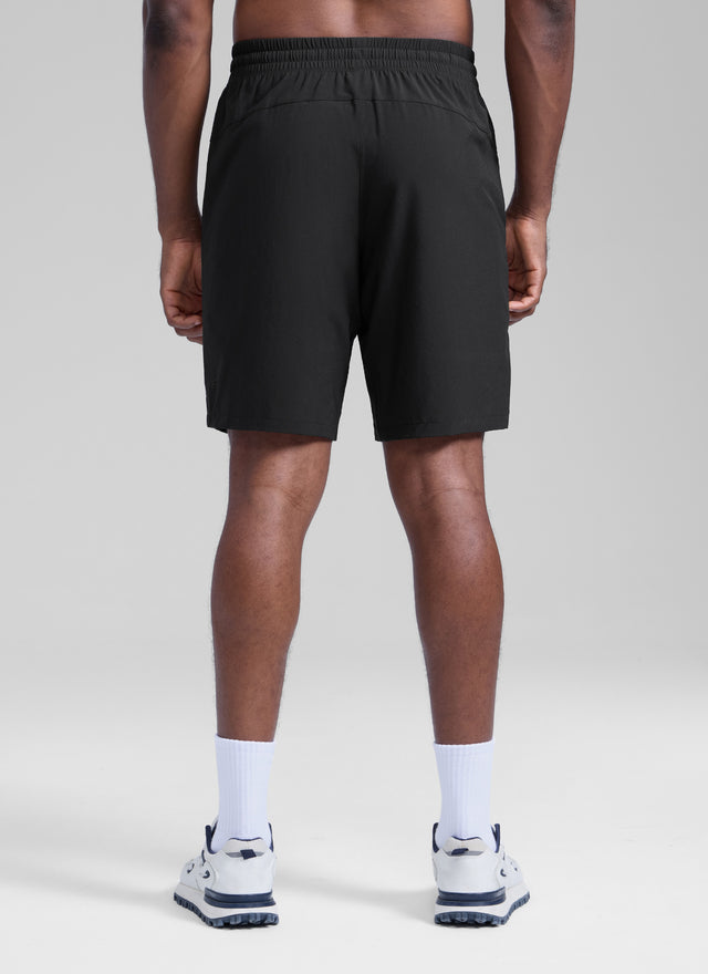 CRZ YOGA Men's Train Relaxed Fit Feathery-Fit Linerless Shorts 9'' Black