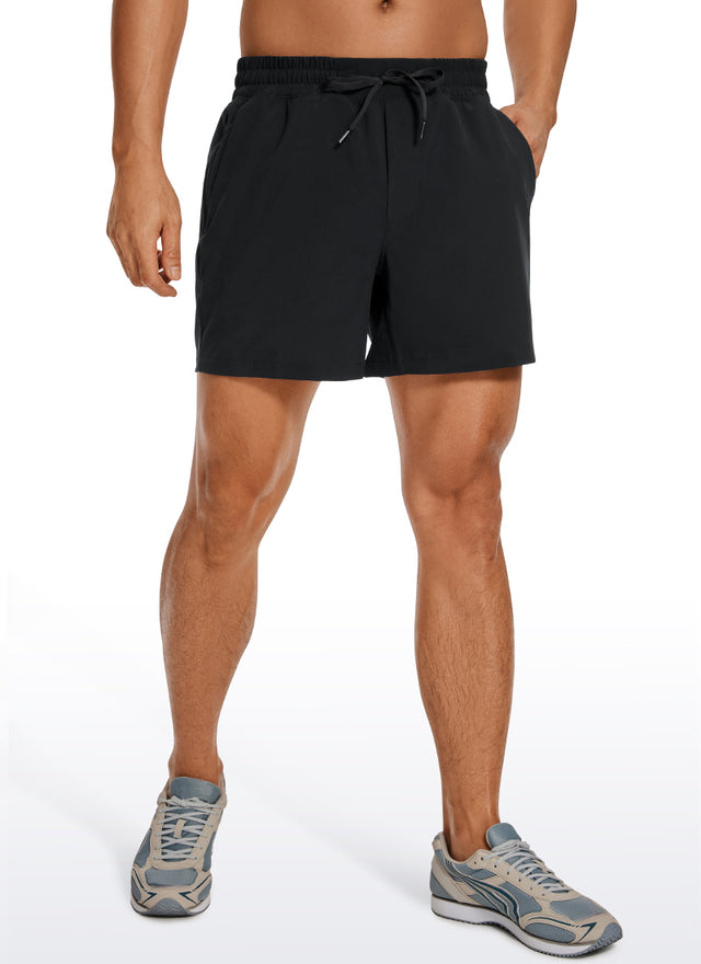 Feathery-Fit Workout Shorts 5''- Linerless