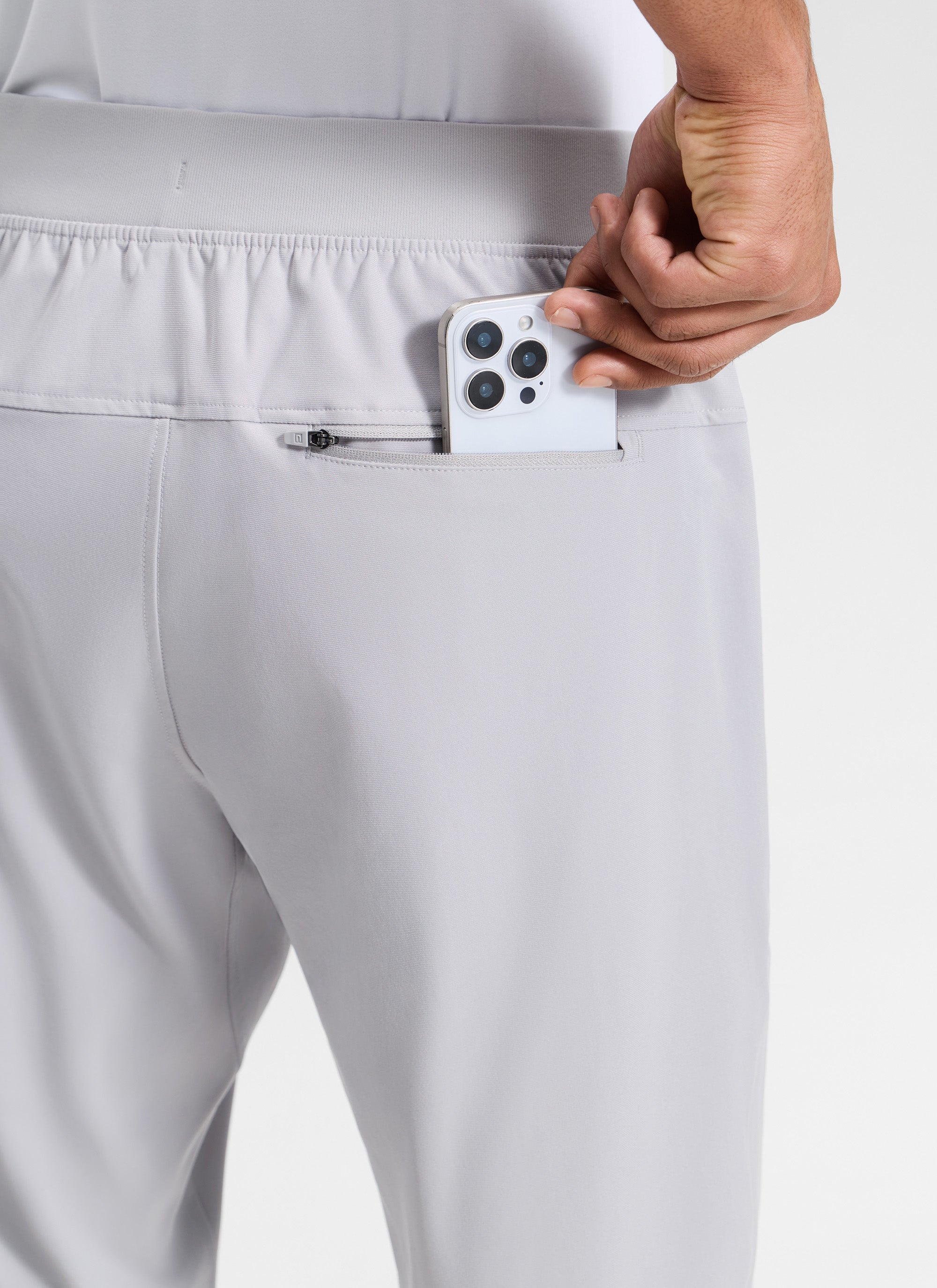 CRZ YOGA Man's  All-Day Comfy Golf Pocket Slim Fit Pant 28