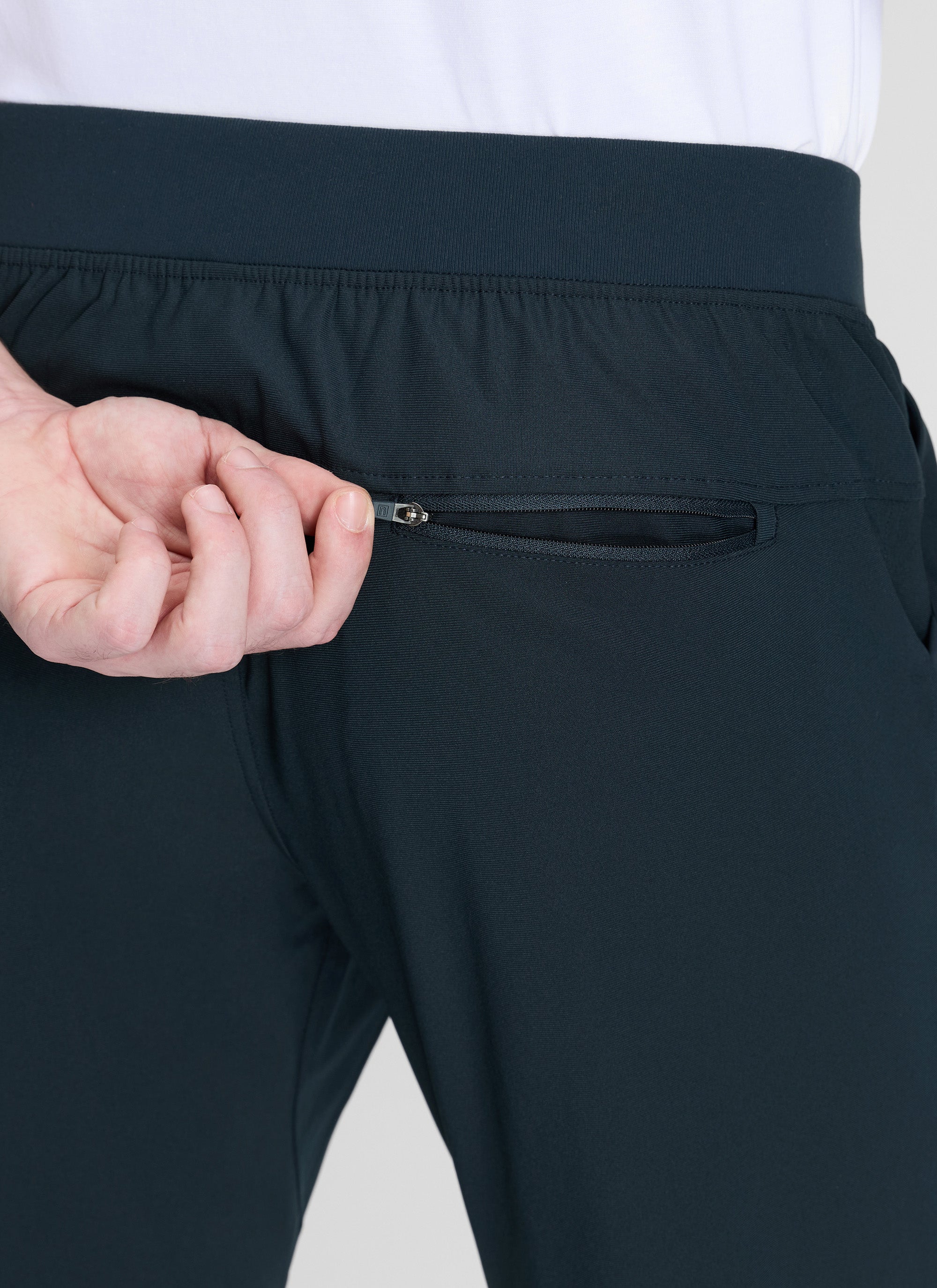 CRZ YOGA Man's  All-Day Comfy Golf Pocket Slim Fit Pant 28