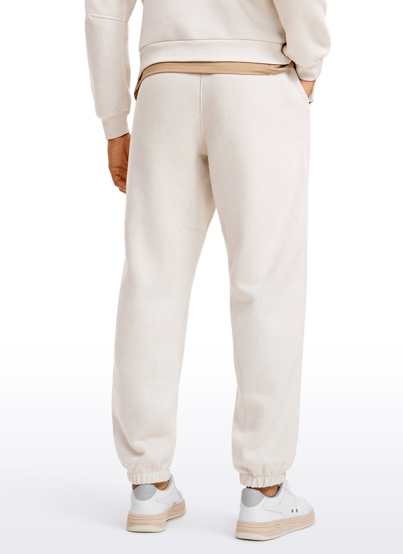 Cotton Fleece Sweatpants with Pockets 32''