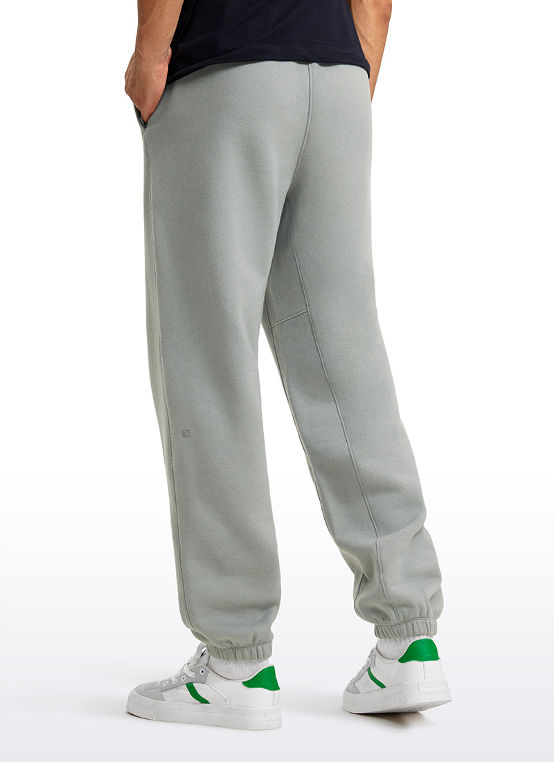 Cotton Fleece Sweatpants with Pockets 32''