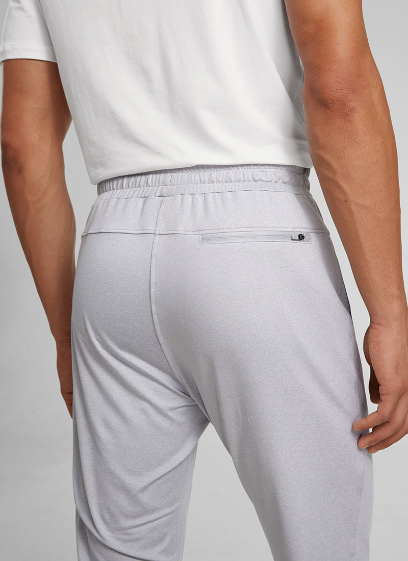 CRZ YOGA Mens' Open Bottom Lightweight Sweatpants 30