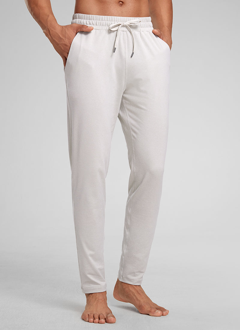 CRZ YOGA Mens' Open Bottom Lightweight Sweatpants 30