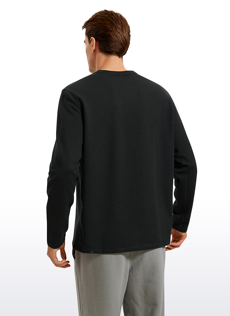 Softness Fleece Crewneck Pullover Sweatshirt