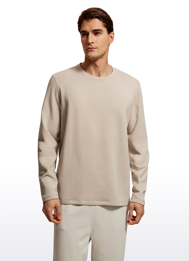 Softness Fleece Crewneck Pullover Sweatshirt