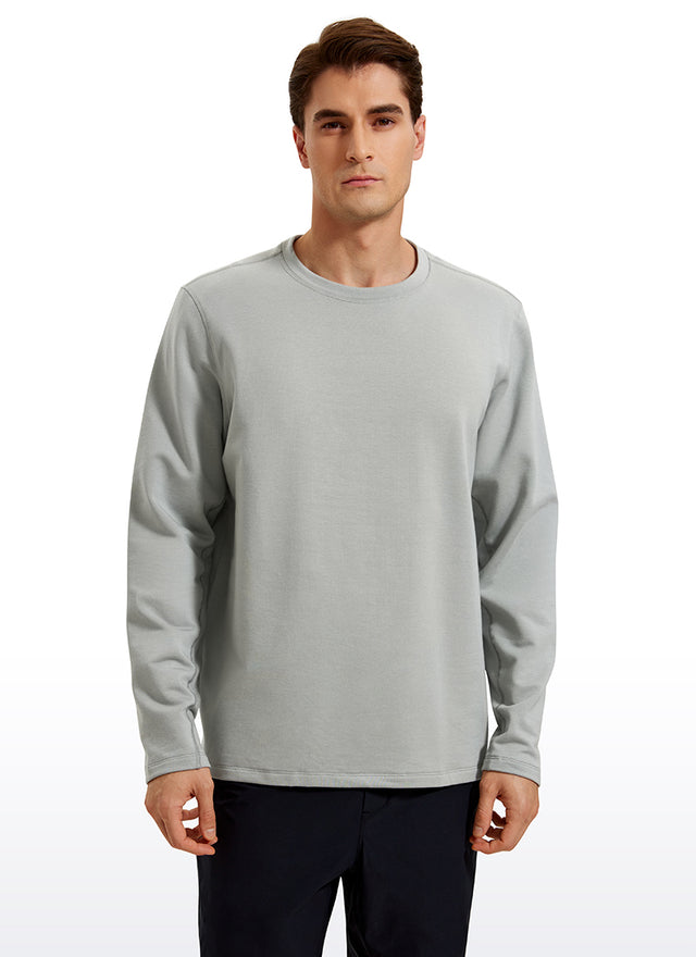 Softness Fleece Crewneck Pullover Sweatshirt