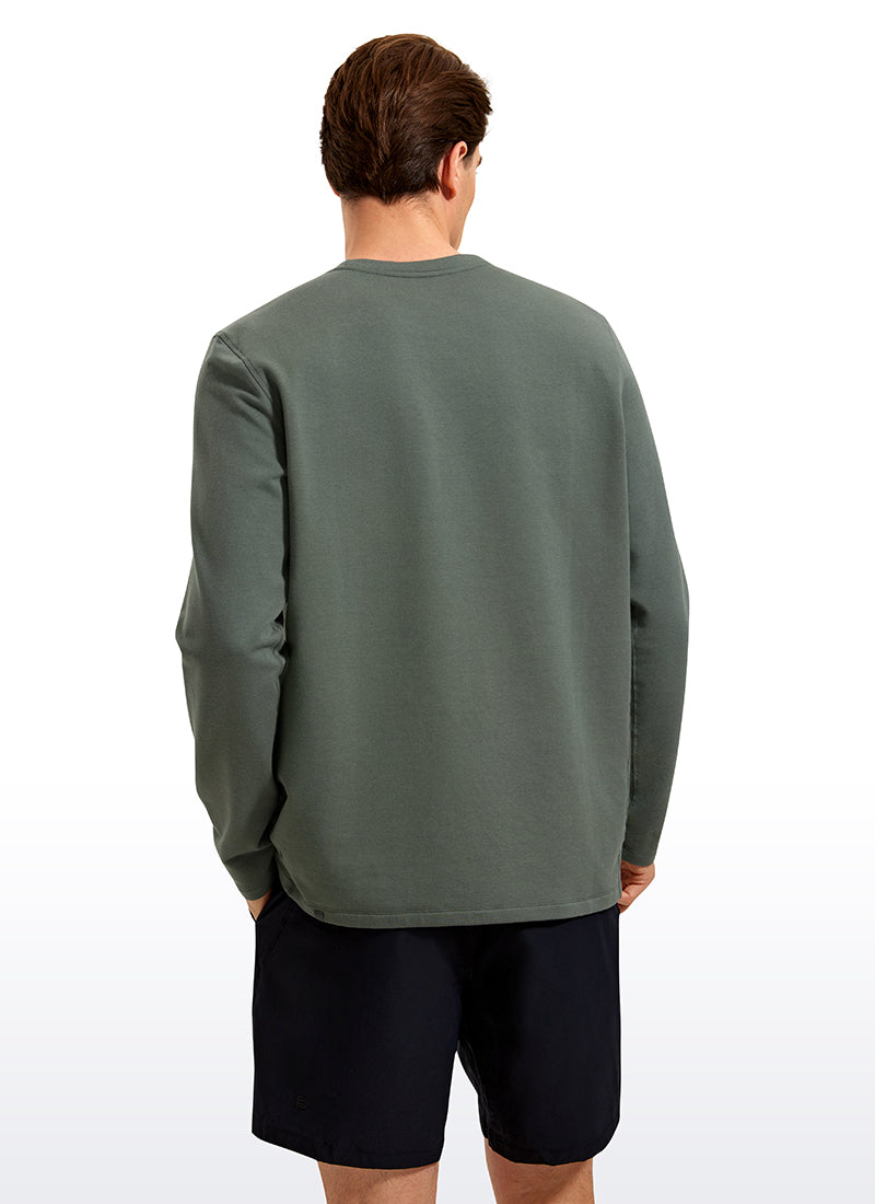 Softness Fleece Crewneck Pullover Sweatshirt