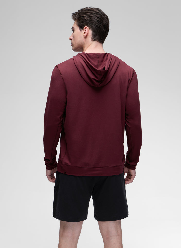 CRZ YOGA Women Casual Lightweight Pullover Hoodie Long Sleeve Grey Sage