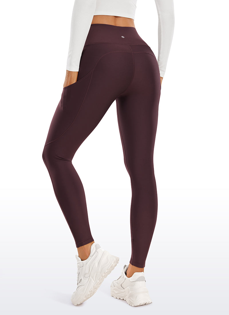 Thermal Fleece Lined Pocket Legging 28''