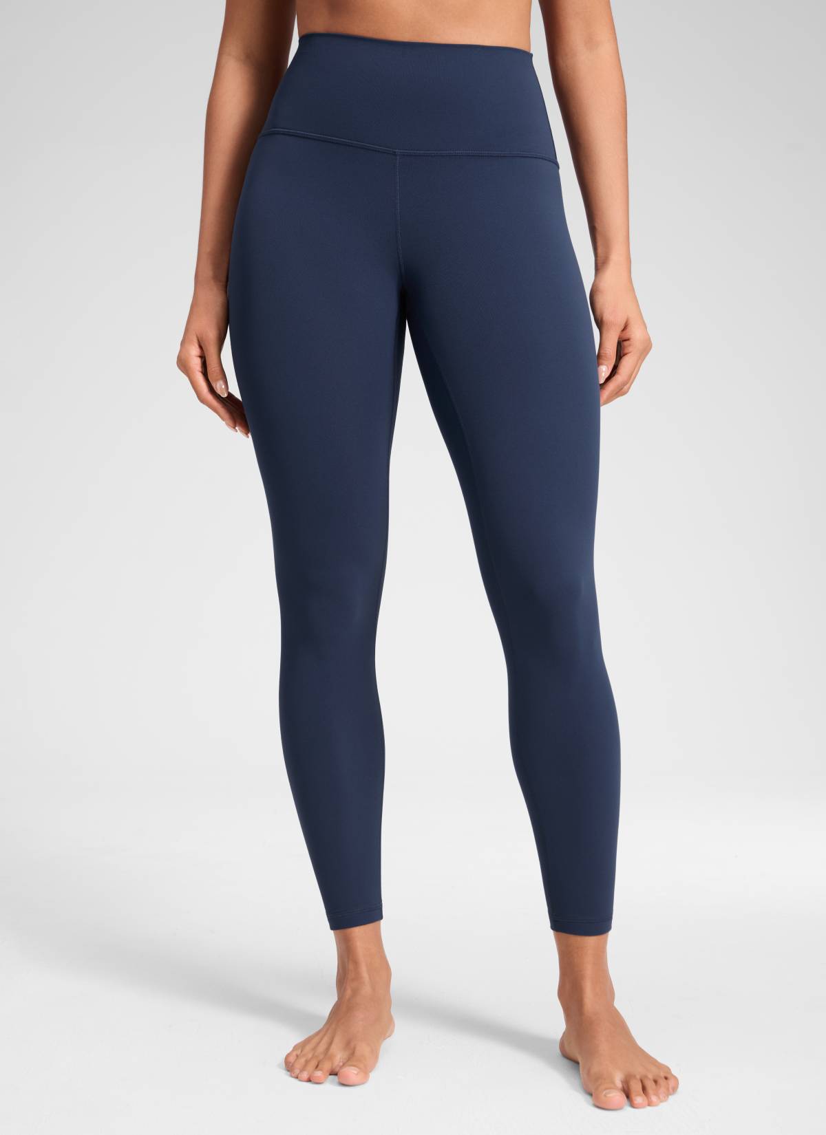 CRZ YOGA Women's Yoga Lounge High Rise Butterluxe Yoga Leggings 25'' Club Blue @model_info:Dany