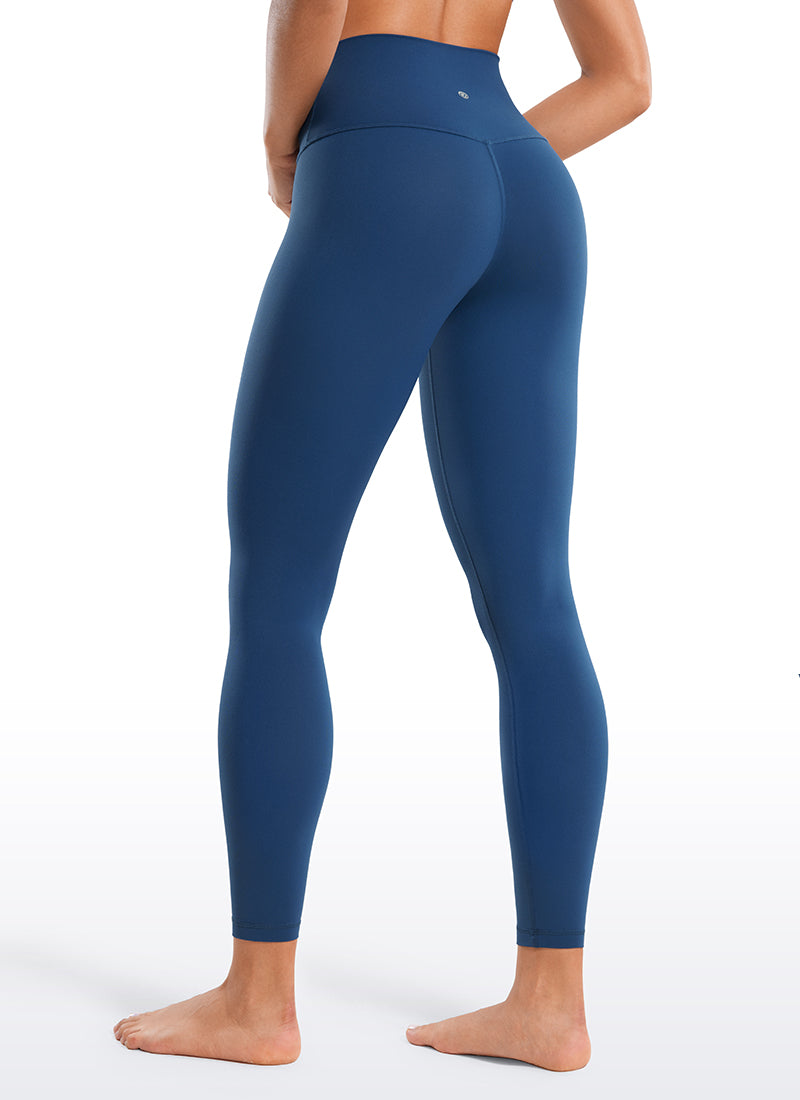 CRZ YOGA Women's Yoga Lounge High Rise Butterluxe Yoga Leggings 25'' Deep Purple
