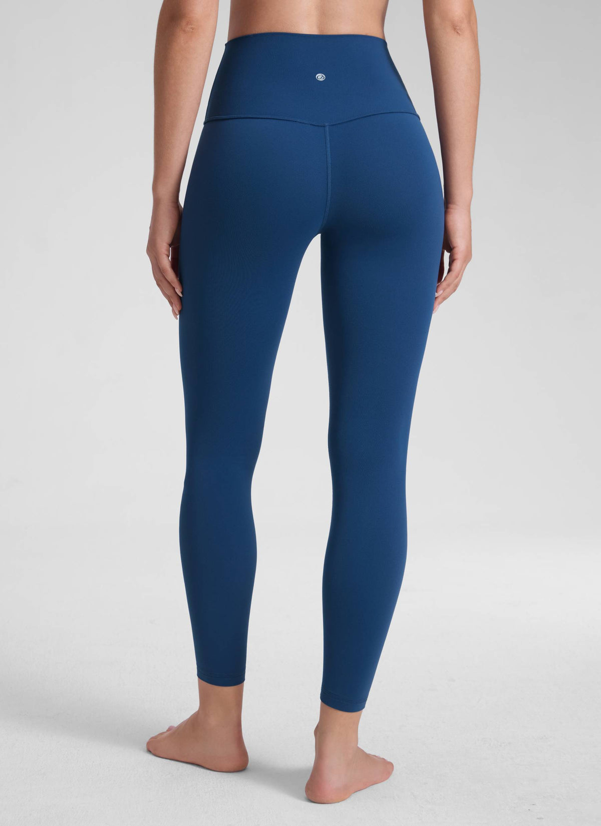 CRZ YOGA Women's Yoga Lounge High Rise Butterluxe Yoga Leggings 25'' French Navy @model_info:Malisa