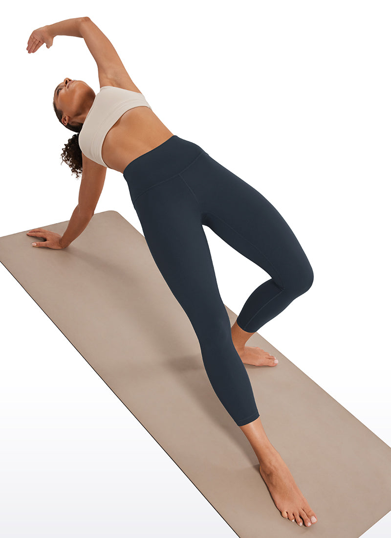 CRZ YOGA Women's Yoga Lounge High Rise Butterluxe Yoga Leggings 23'' True Navy