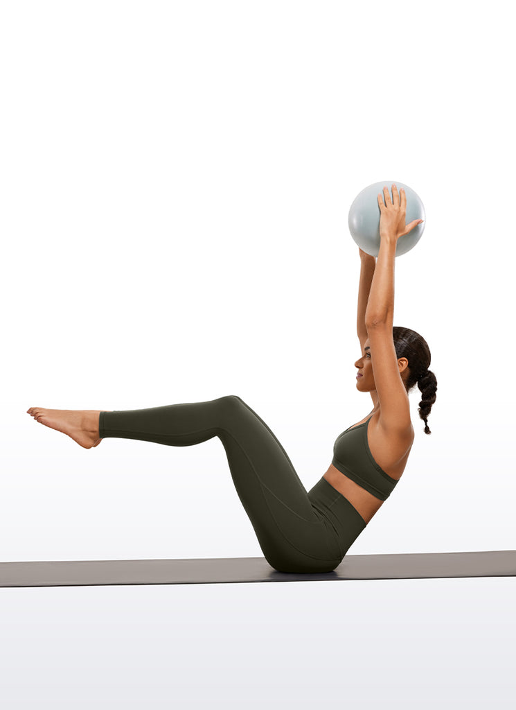 CRZ YOGA Womens Butterluxe Pockets Workout Leggings 28" Black