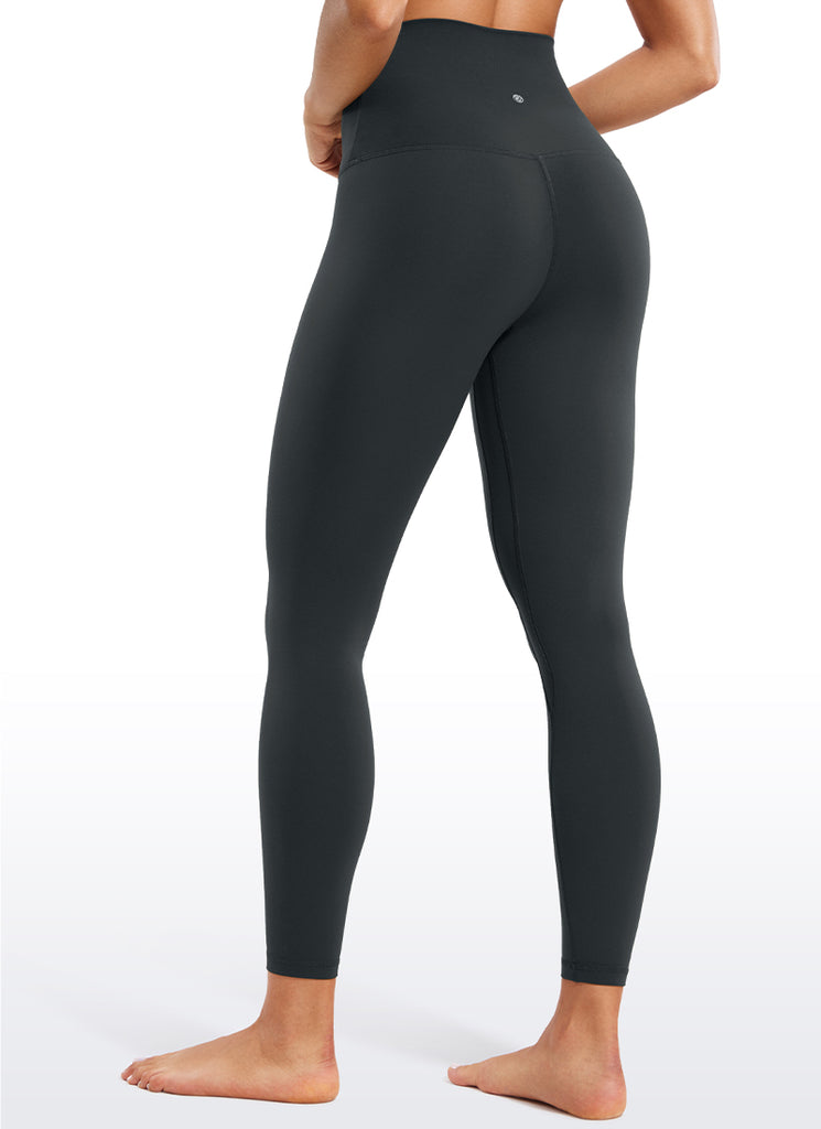 CRZ YOGA Women's Lounge Super High Rise Butterluxe Yoga Leggings 25'' True Navy
