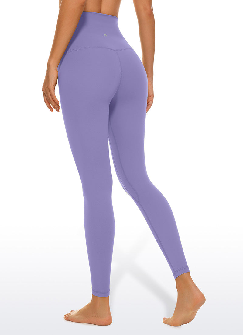 CRZ YOGA Women's Lounge Super High Rise Butterluxe Yoga Leggings 25'' Light Army Green