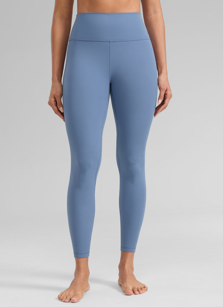 CRZ YOGA Women's Workout High Rise Butterlift Yoga Leggings 25'' Creamy Latte