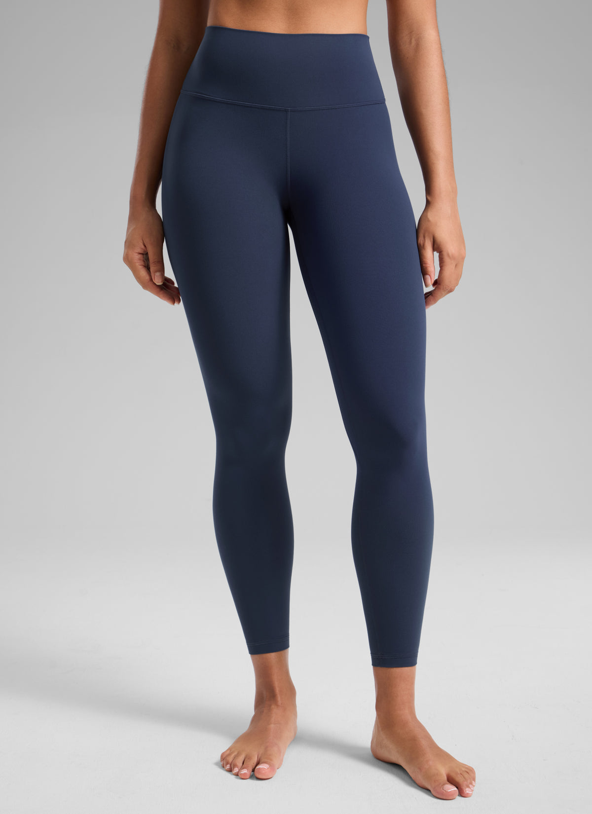 CRZ YOGA Women's Workout High Rise Butterlift Yoga Leggings 25'' Club Blue @model_info:F