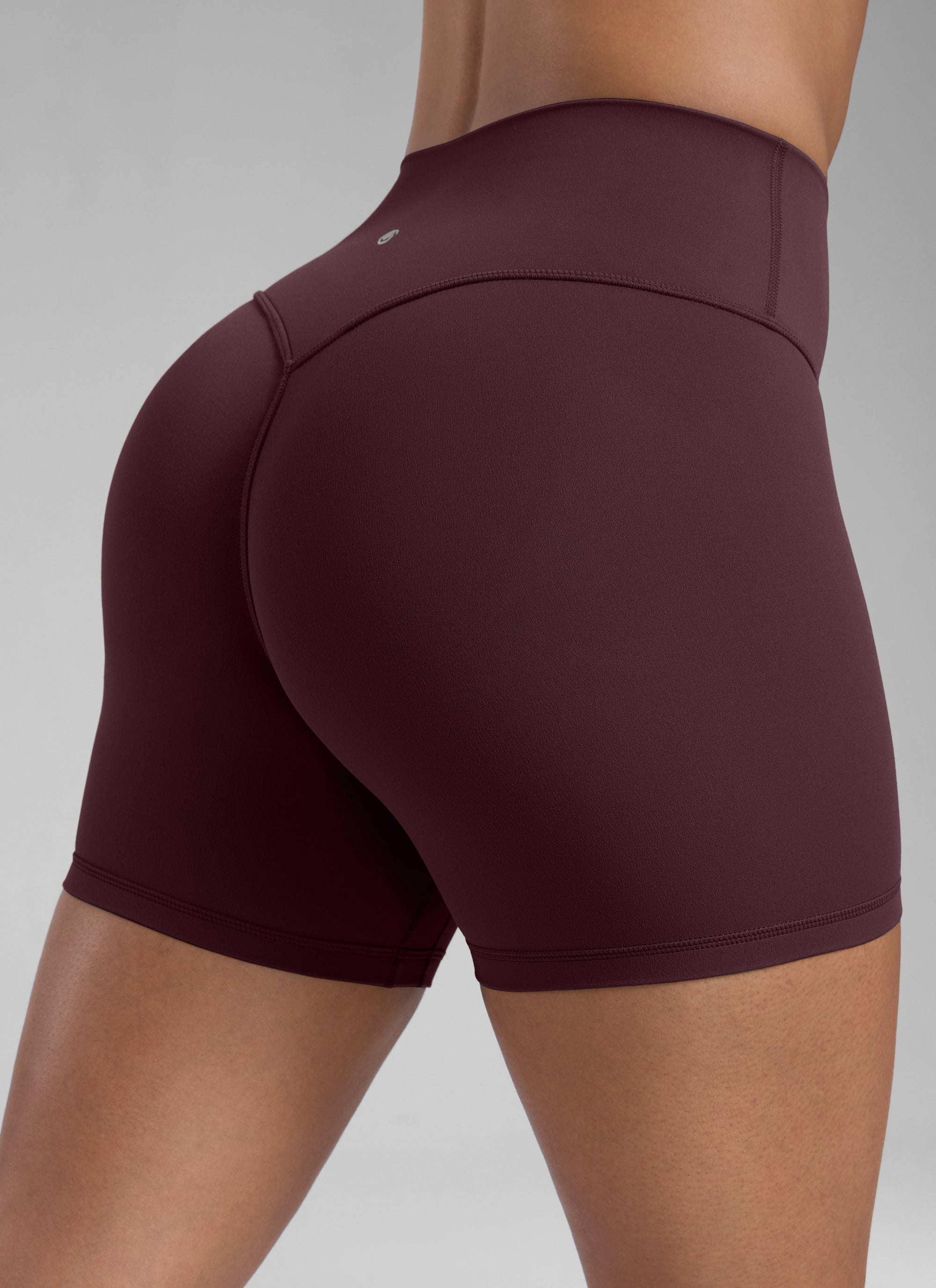 CRZ YOGA Womens Butterlift Scrunch Butt Atheletic Workout Biker Shorts Ripe Plum