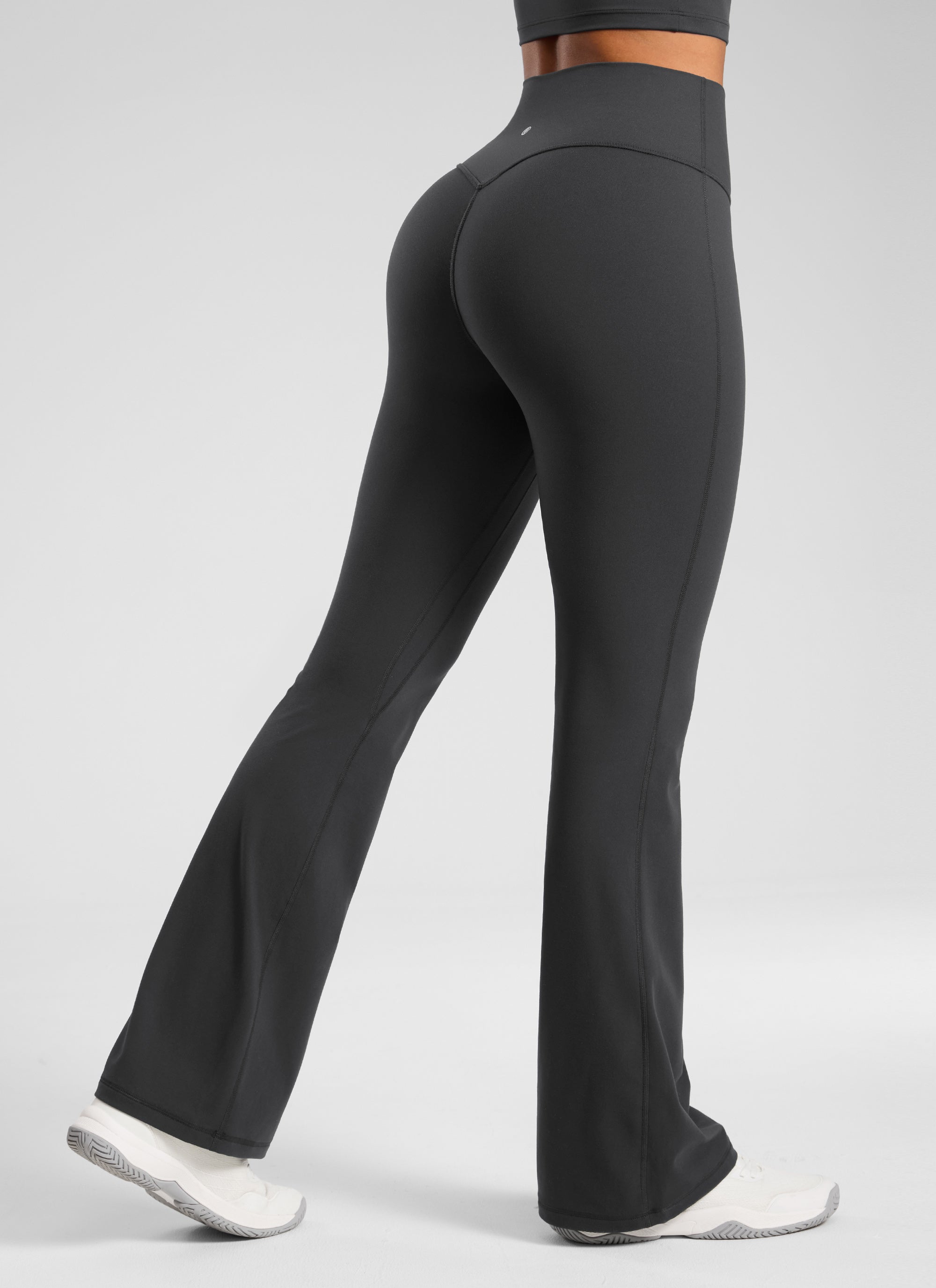 CRZ YOGA Women's Butterlift Hidden Scrunch Butt Flare Leggings 31
