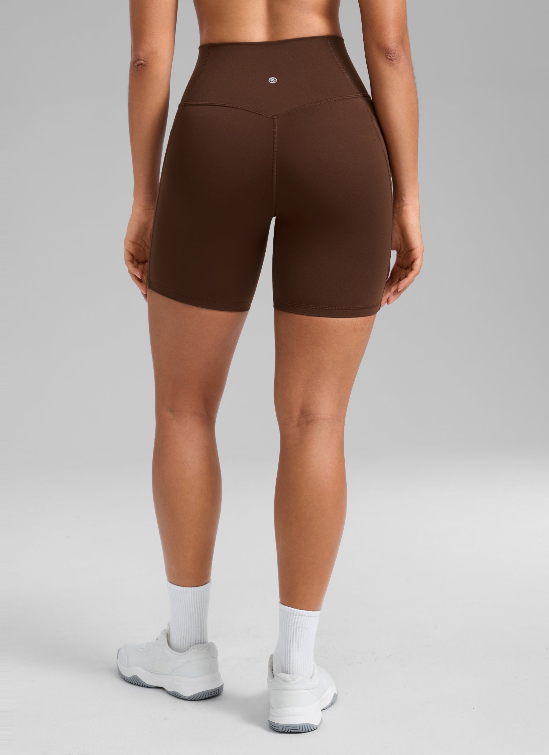CRZ YOGA Women's SculptAir Yoga High Rise Biker Shorts 6