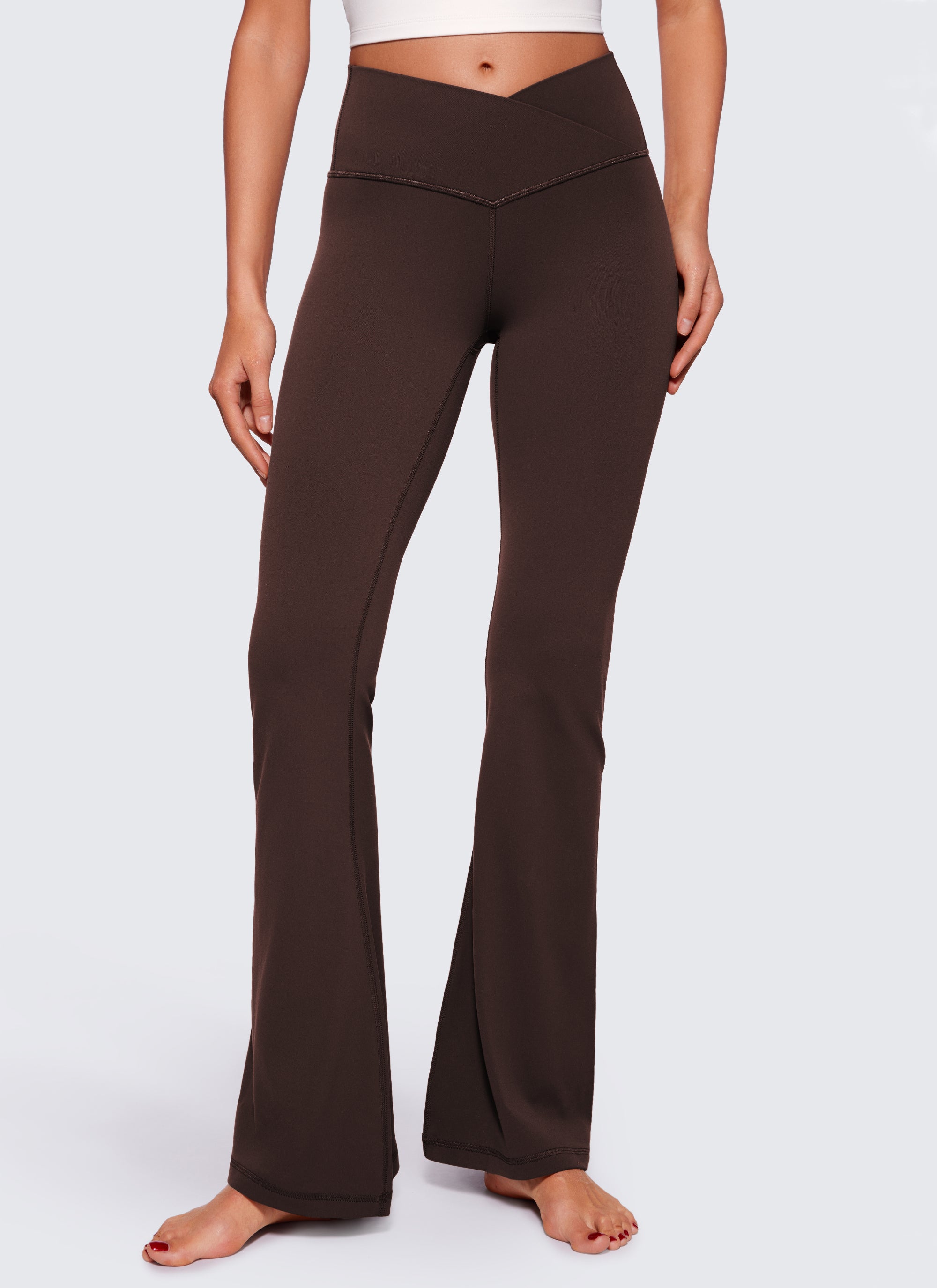 Butterluxe Crossover Flare Legging 33''