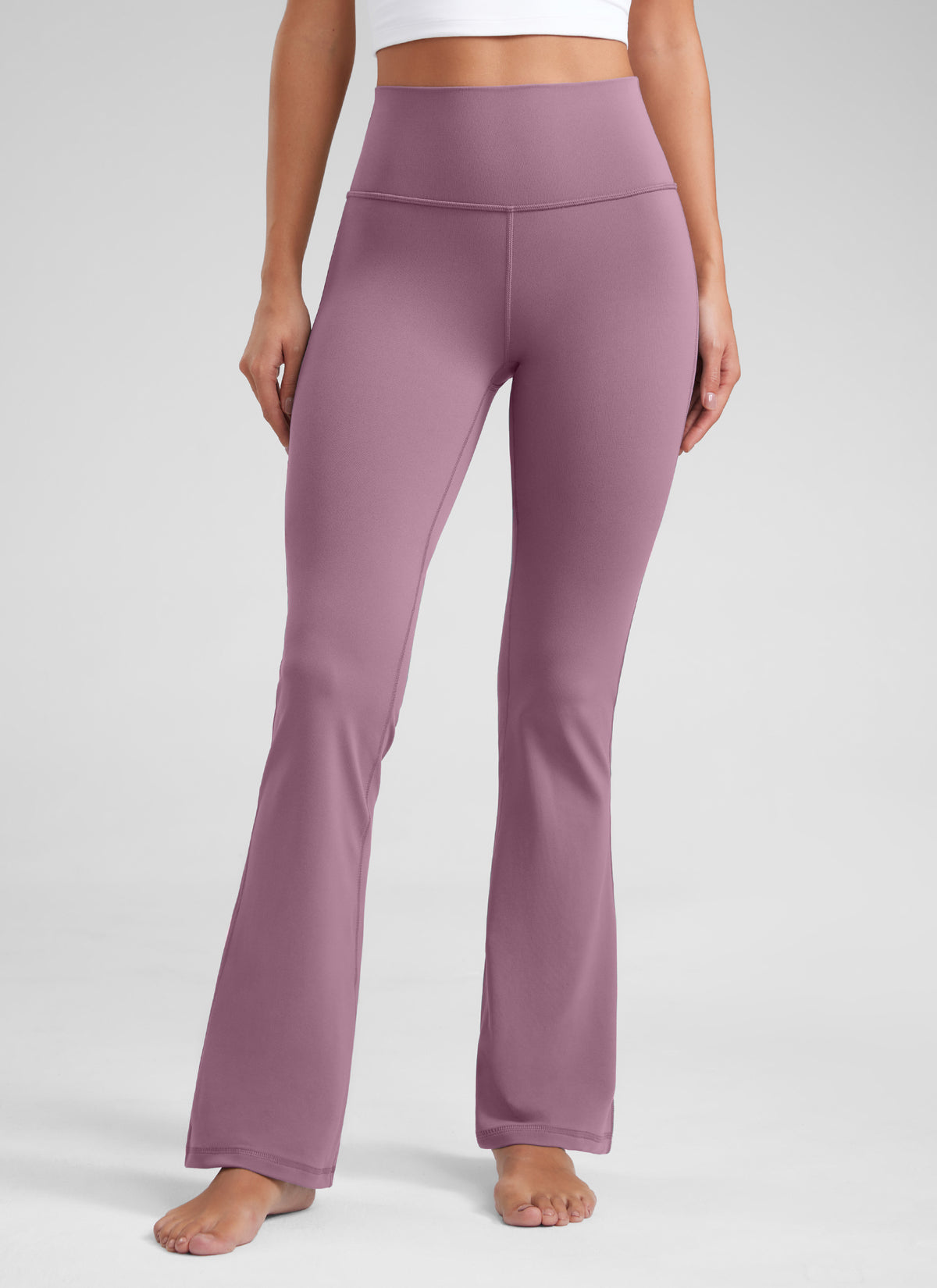 Butterluxe High Waist Flare Wide Leg Bootcut Pockets Leggings 31