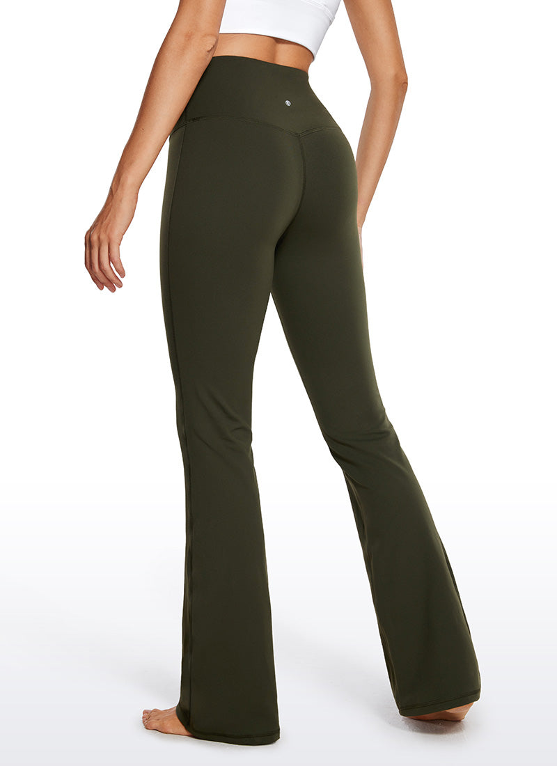 CRZ YOGA Women's Butterluxe High Waist Flare Leg Bootcut Leggings 32