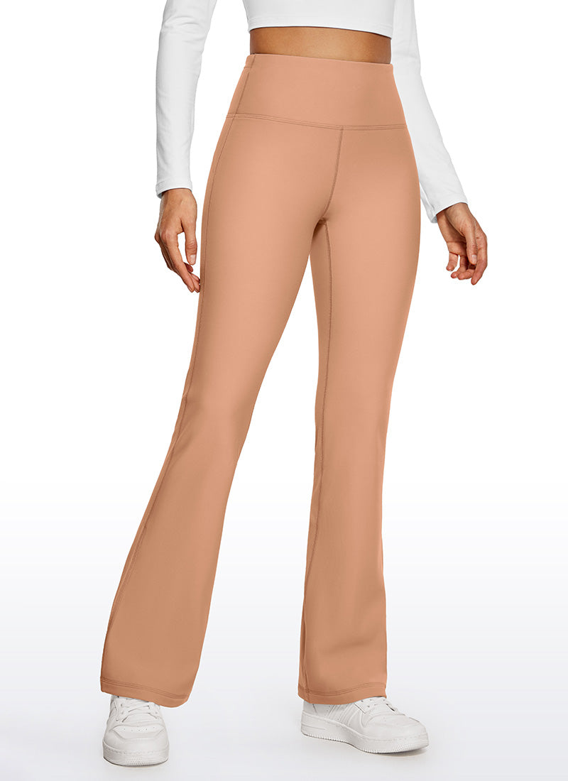CRZ YOGA Womens Fleece Lined Flare Leggings 31
