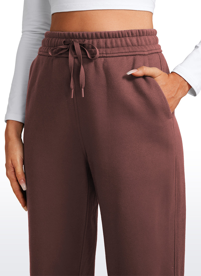 Fleece Straight Leg Lined Sweatpant 30''