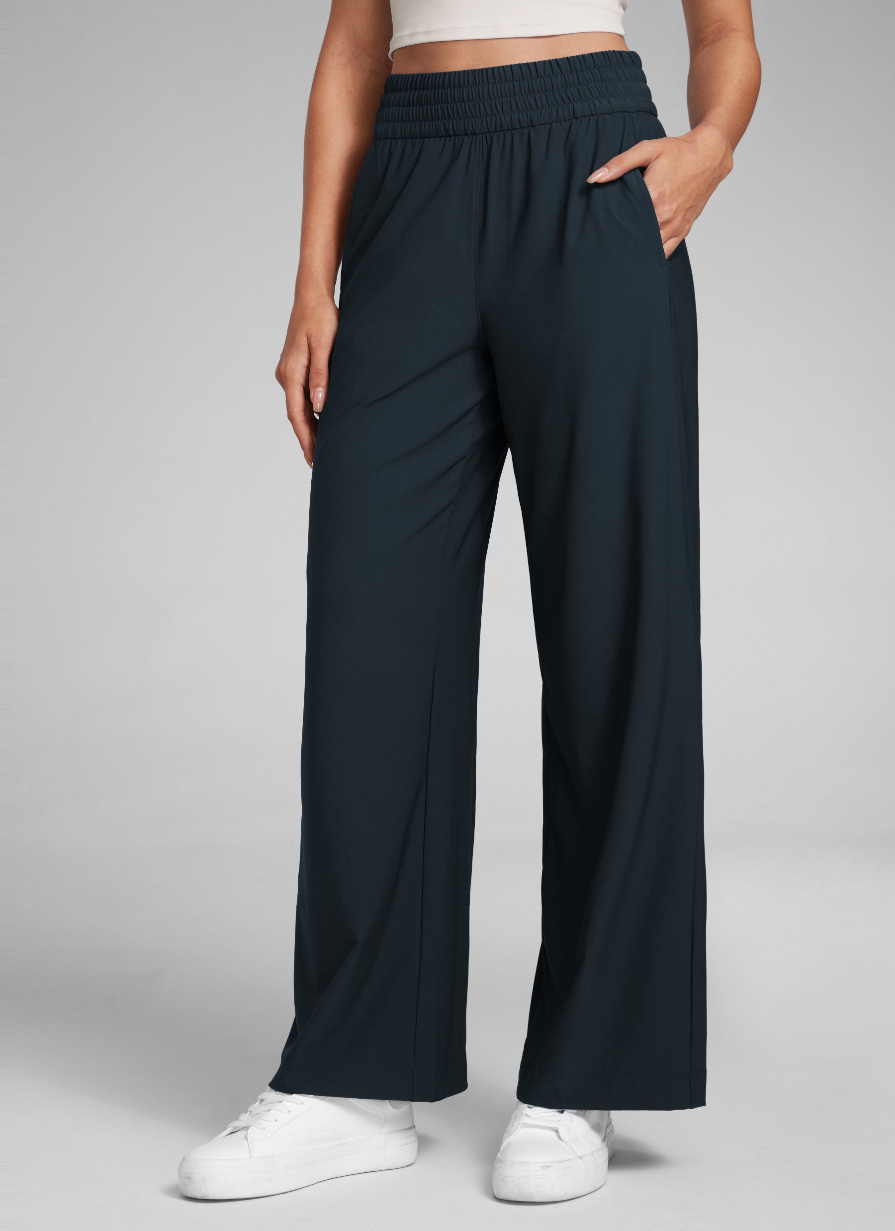 CRZ YOGA Women’s Feathery-Fit Drapey Casual Wide Leg Pant 28