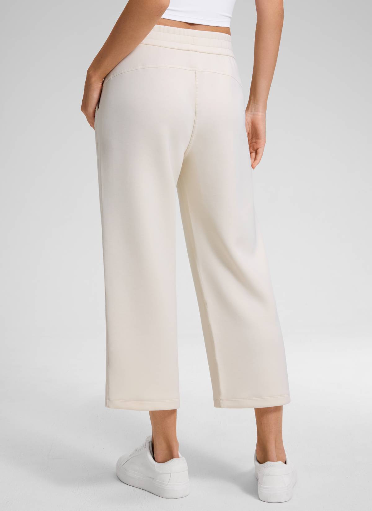 CRZ YOGA Women's SoftAura Casual High Rise Pocket Sweatpant 24