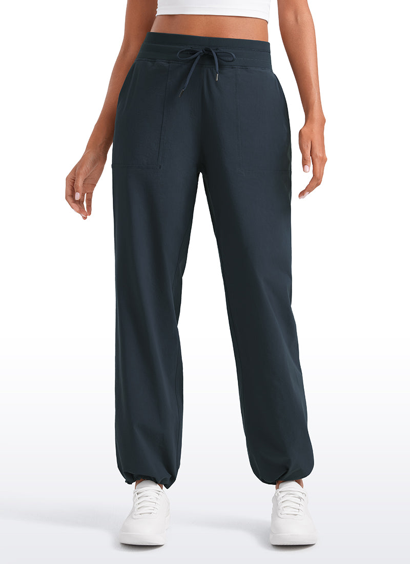 CRZ YOGA Women Stretch Straight Leg High Waisted Casual Pants 30