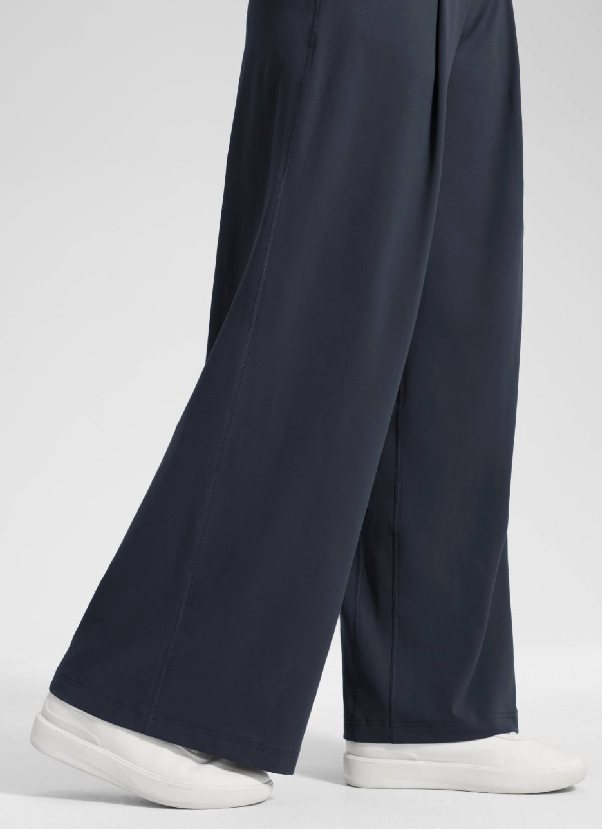 CRZ YOGA Women's Butterluxe Casual High Rise Pocket Wide Leg Pant 30