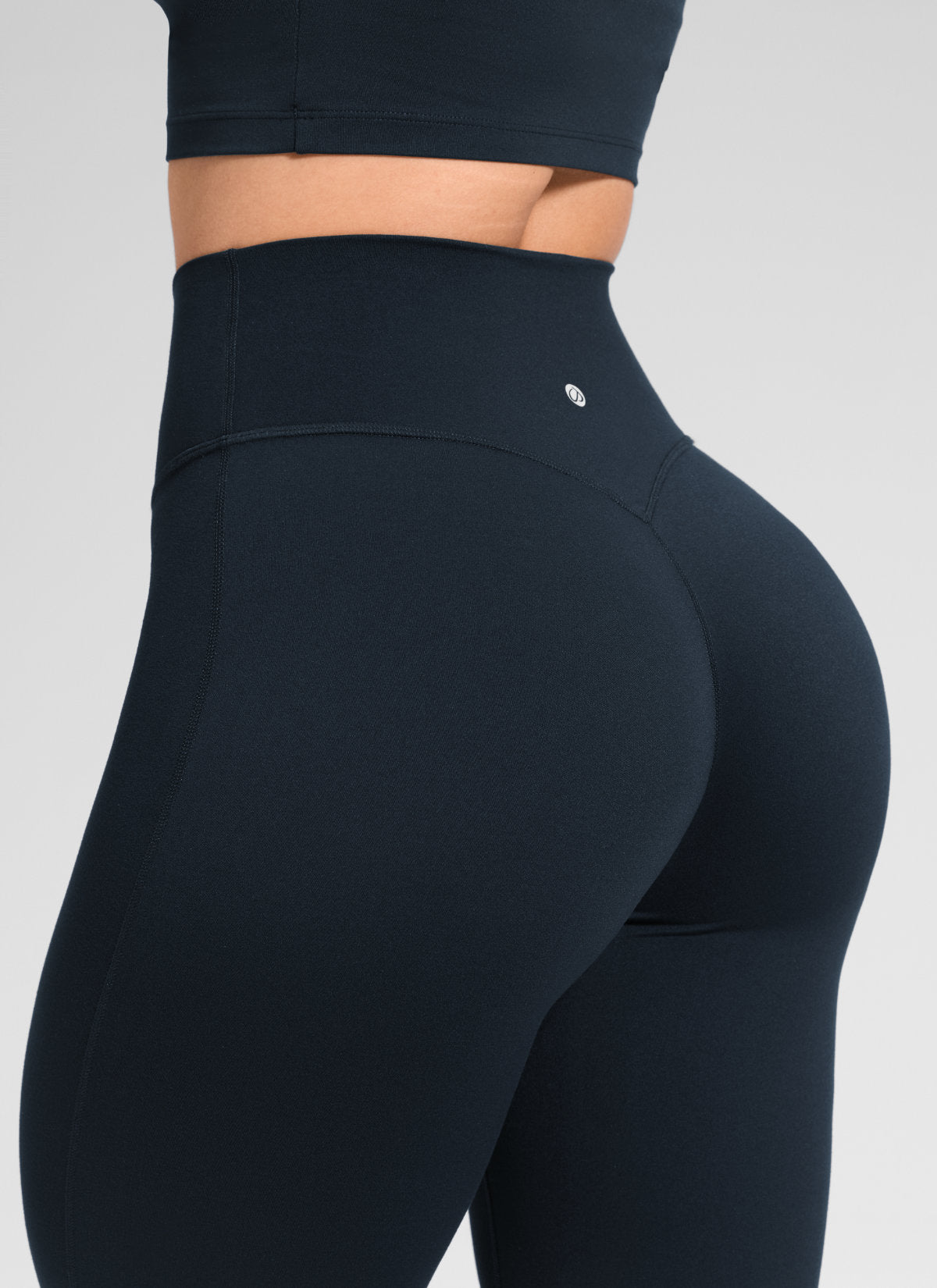 CRZ YOGA Women's Softretch High Rise No Front Seam Flare Legging 29