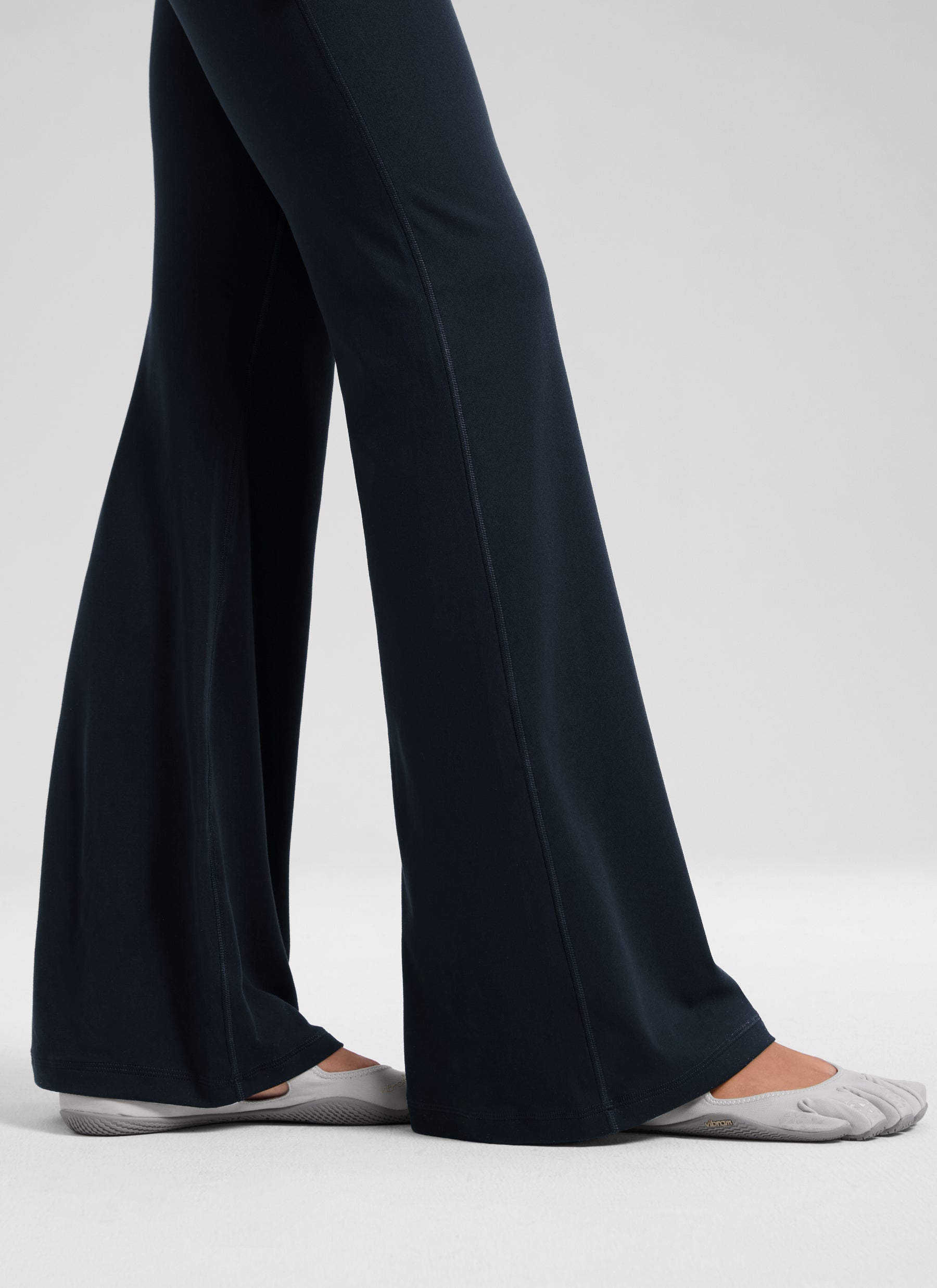 CRZ YOGA Women's Softretch High Rise No Front Seam Flare Legging 29
