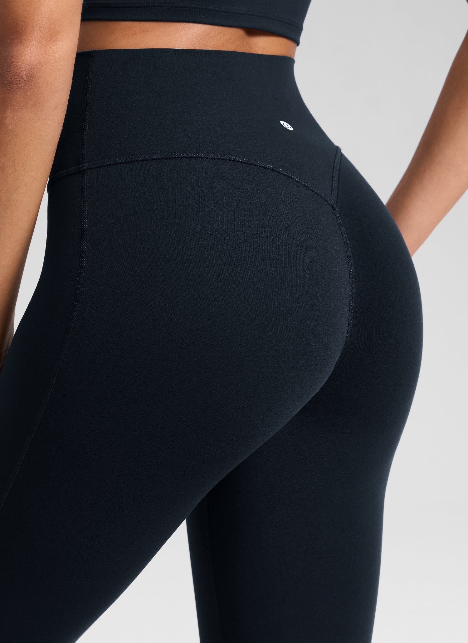 CRZ YOGA Women's Softretch High Rise No Front Seam Flare Legging 29