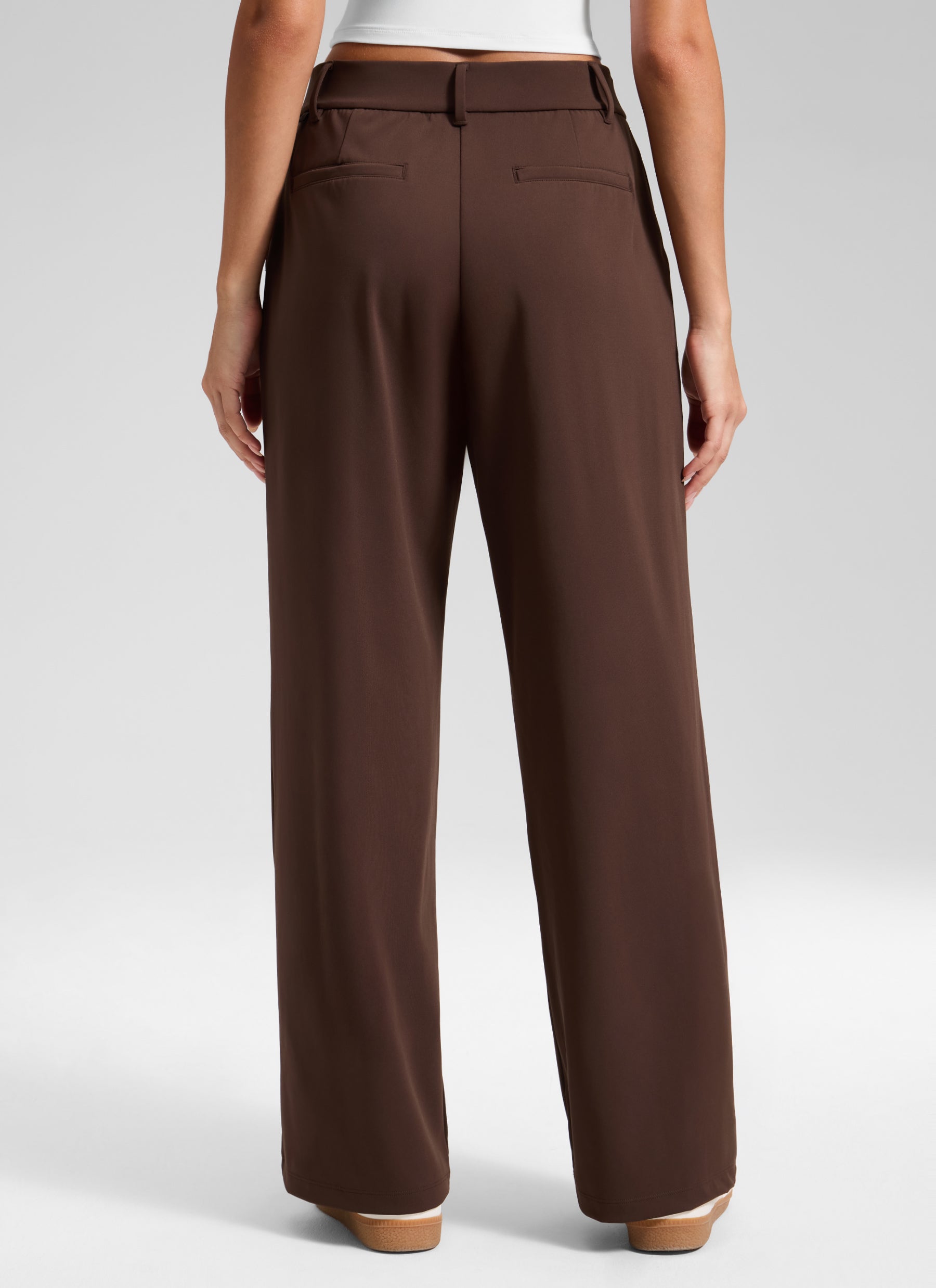 CRZ YOGA Women's Walk the City Casual Pocket Straight Leg Pant 30