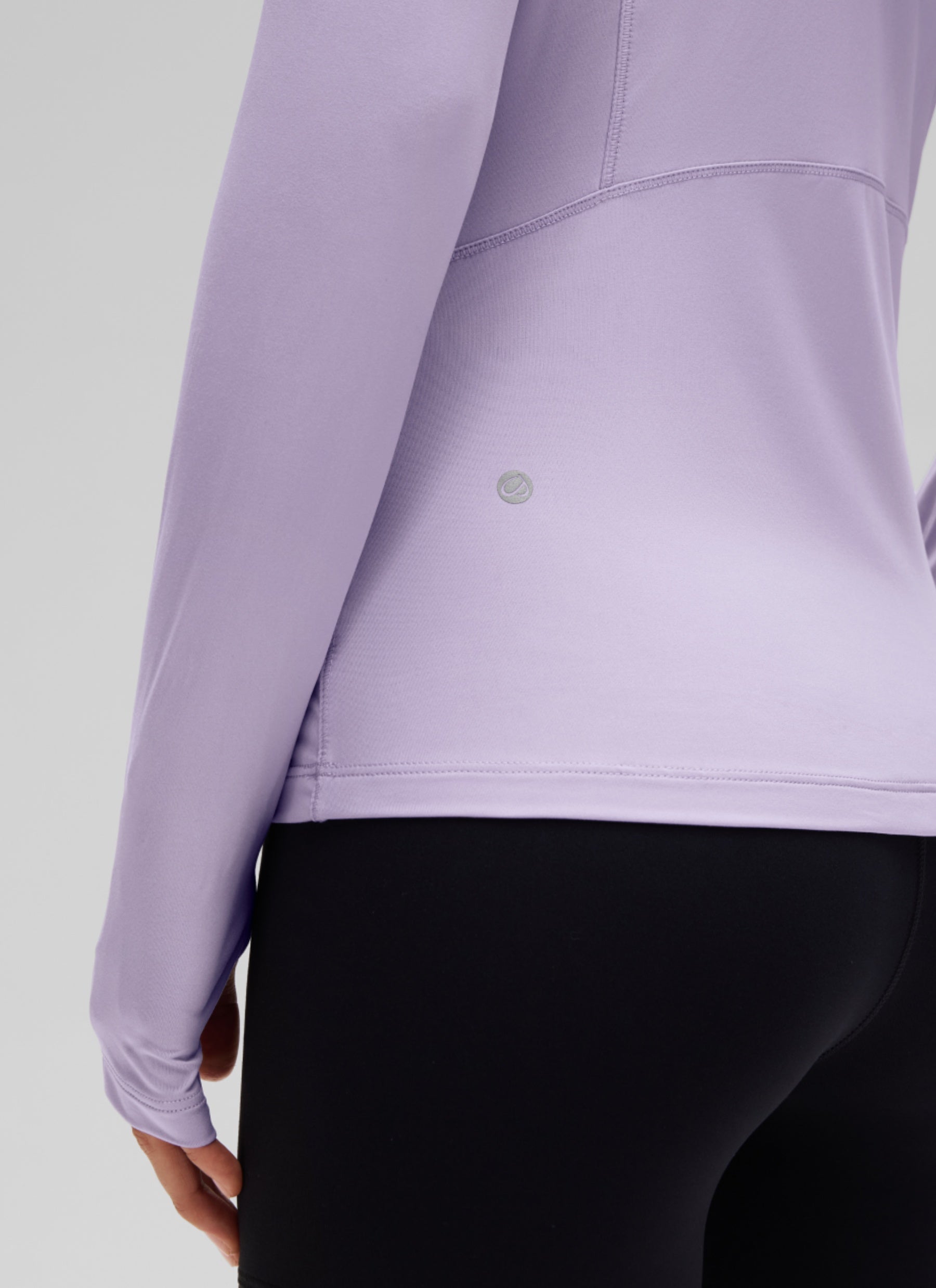 CRZ YOGA Women's UPF 50+ Long Sleeve Sun Hoodie Elfin Purple