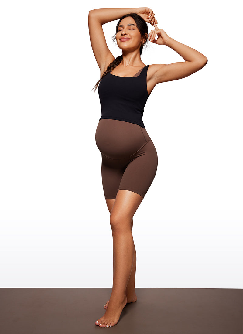Butterluxe Maternity Shorts 6''- Super High Waist