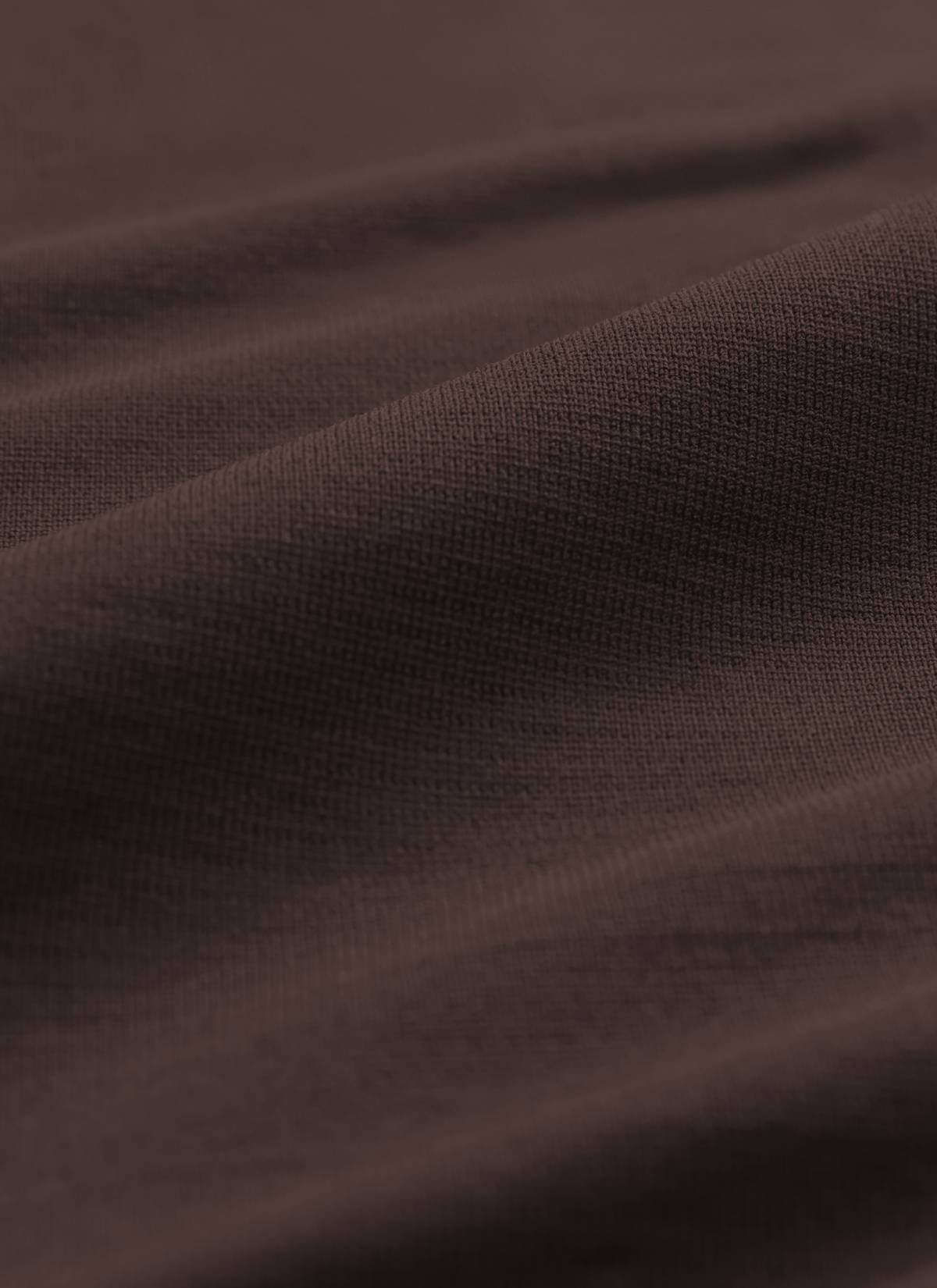 CRZ YOGA Women's Running Classic Fit Shirts Seamless Short Sleeves Hot Fudge Brown @model_info:fudge