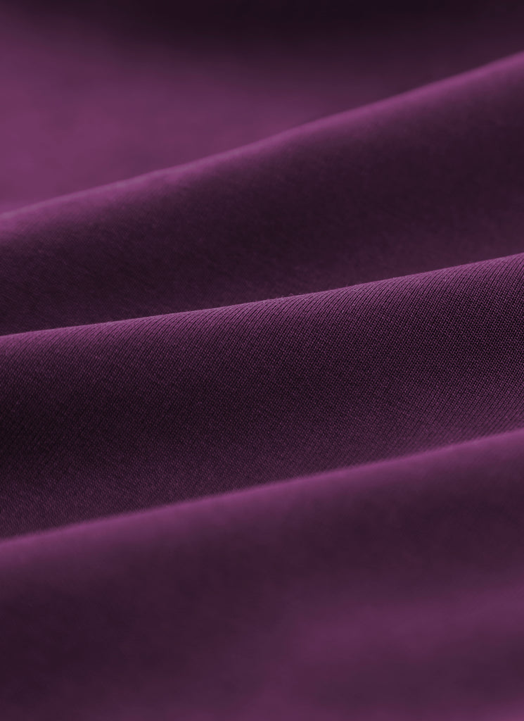 CRZ YOGA Women SoftAura Sweatpants High Waisted Pockest Joggers 28" Plum Magenta